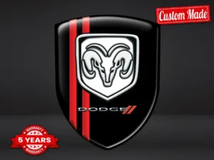 Dodge Adesivi Portiere Auto Esclusive Pro Regolabili